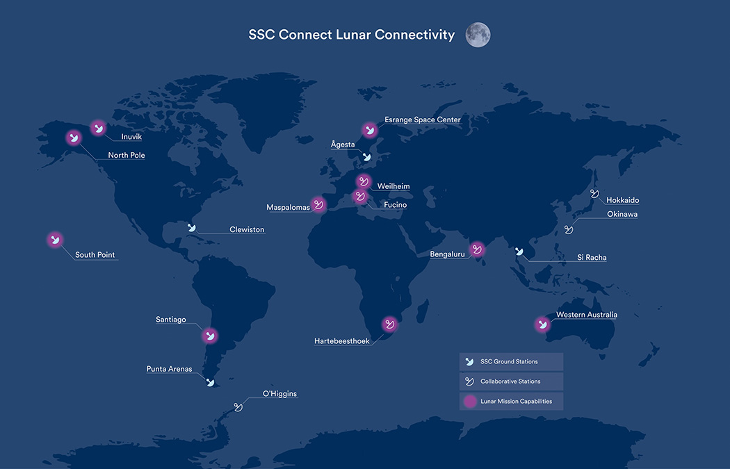 SSC to develop the most advanced ground network for Lunar missions
